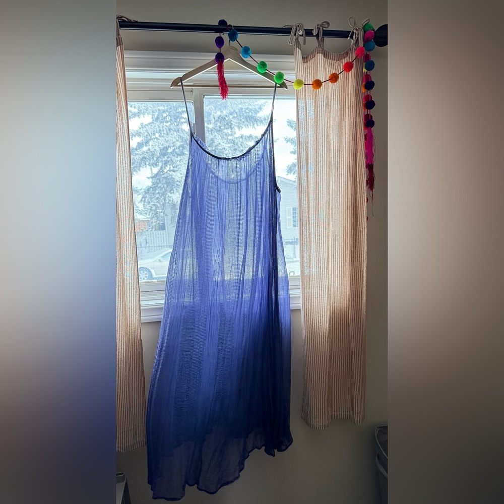 Stunning Sheer Gauze Maxi Dress